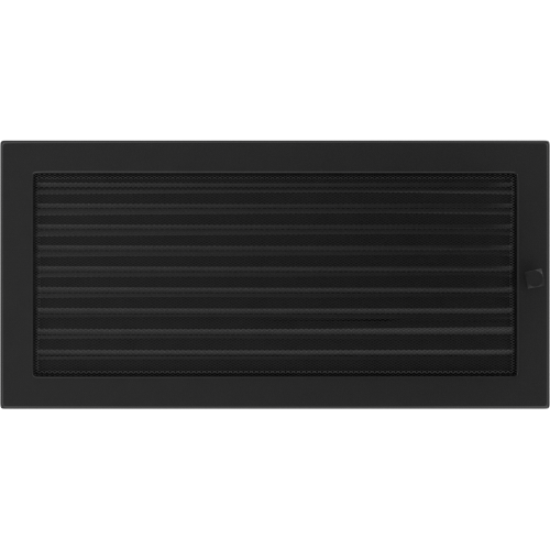 Kratka czarna, 22x45cm z żaluzją