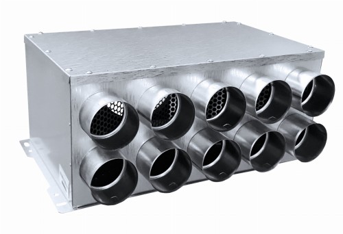 ROZDZIELACZ PRZELOTOWY DWURZĘDOWY IPRPD-200/ 10x75-IZOLw