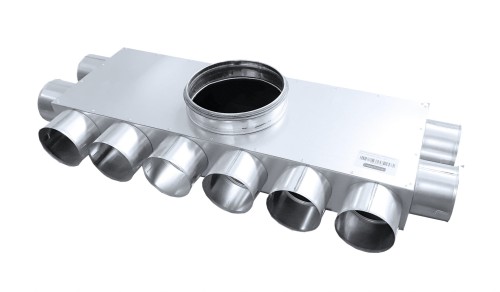 ROZDZIELACZ KĄTOWY JEDNORZĘDOWY IPRKJ-200/10X75(2+6+2)-IZOLw