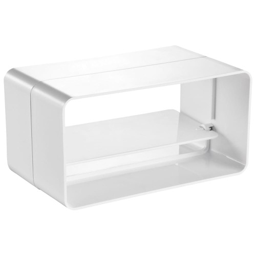 Art. 927 - Łącznik kanałów płaskich z zaworem zwrotnym220x90mm