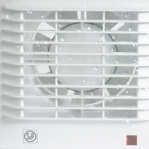 EDM 100C-12V - wentylator z żaluzją na bezpieczne napięcie