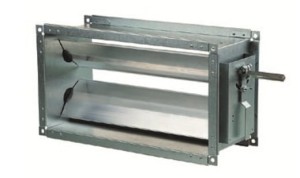 RRV-V1000x400-LF230x2 - zestaw przepustnic RRV 1000x400