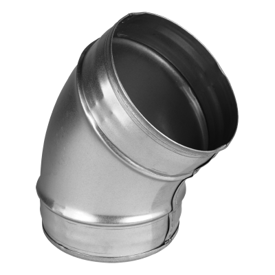 Kolano tłoczone 45 stopni, fi 150mm