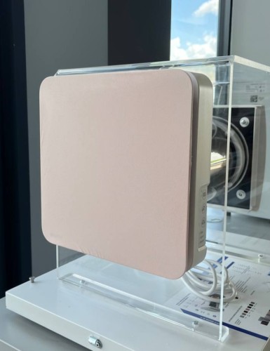 Nakładka tekstylna do Vento inHome - beżowo-różowa - DECO DESIGN BEIGE-PINK