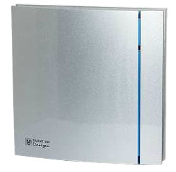 Silent 200 CZ Design Silver - wentylator łazienkowy w wersji podstawowej