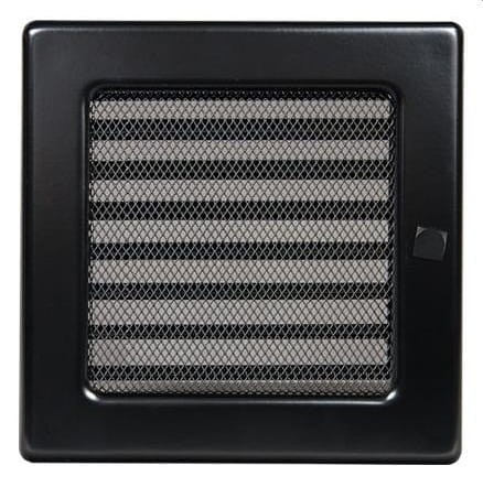 Kratka czarna z żaluzją, 17x17cm