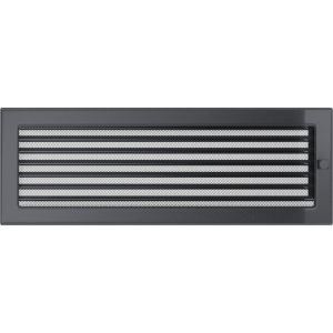 Kratka grafitowa, 17x49cm z żaluzją