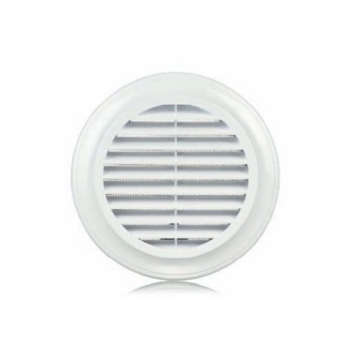 WP FEL 125 WH - kratka okrągła, fi 125mm, kolor biały
