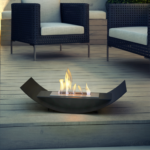 Biokominek BIOMISA czarny z certyfikatem TÜV