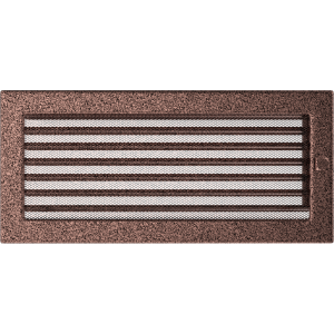 Kratka miedziana (malowana) 17x37cm z żaluzją