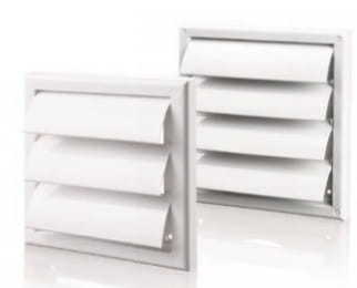 MW 100 AZK - kratka wywiewna