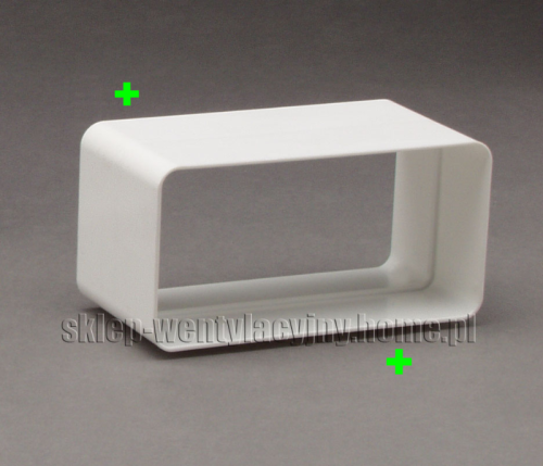 Art. 420 - Łącznik kanałów płaskich 120x60mm