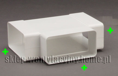 Art. 582 - Trójnik, wszystkie wyjścia 204x60mm