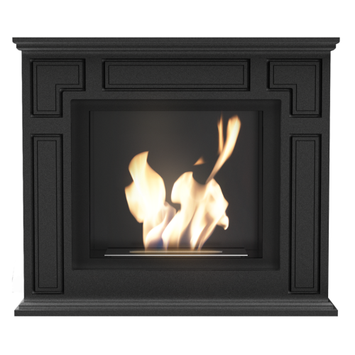 Biokominek MARCH czarny z certyfikatem TÜV