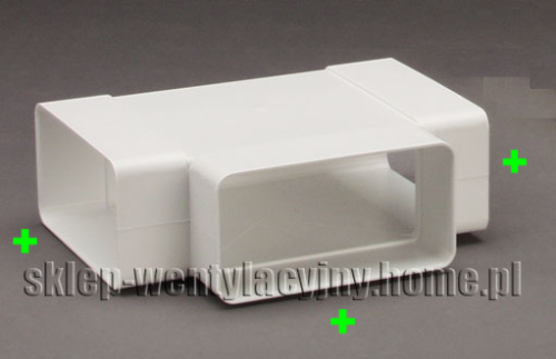 Art. 482 - Trójnik, wszystkie wyjścia 120x60mm