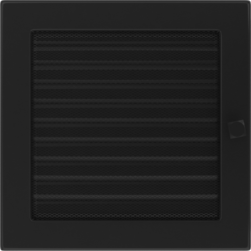 Kratka czarna, 22x22cm z żaluzją