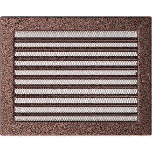 Kratka miedziana (malowana) 22x30cm z żaluzją