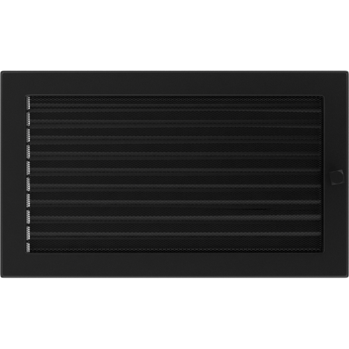 Kratka czarna, 22x37cm z żaluzją