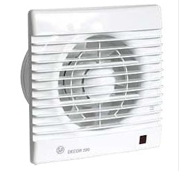 DECOR 200 CRZ - wentylator z timerem, fi 125 mm