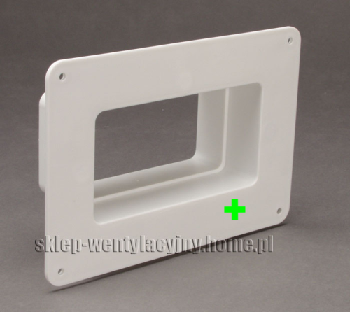 Kołnierz wpustowy systemu Multiwent 120x60mm