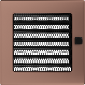 Kratka miedź galwaniczna z żaluzją 17x17