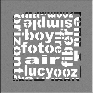 Kratka ABC granito 17x30