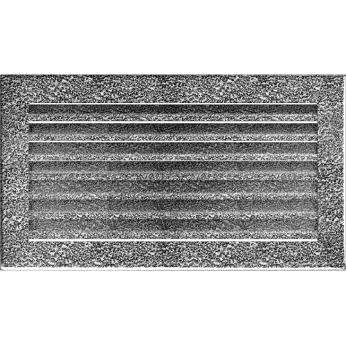 Kratka FRESH czarno-srebrna 17x30