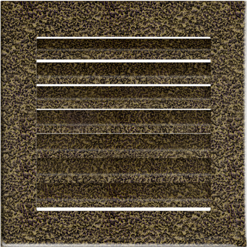 Kratka FRESH czarno-złota 17x17