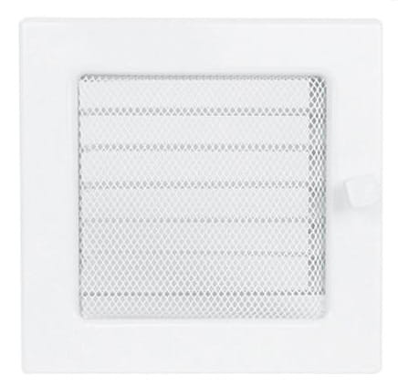 Kratka biała z żaluzją, 17x17cm