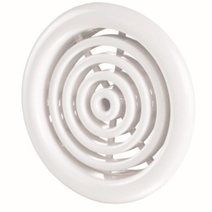 WP FMV 81 BV WH - kratka okrągła, fi 80mm, kolor biał