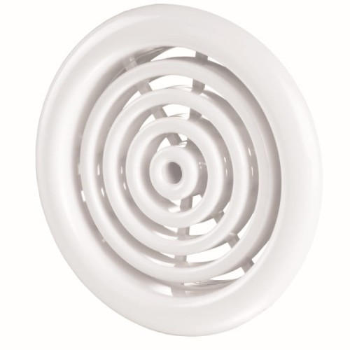 WP FMV 81 BV WH - kratka okrągła, fi 80mm, kolor biał