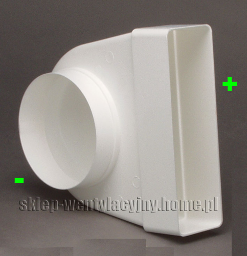 Art. 540 - Kolano łączące 204x60mm z fi 125mm