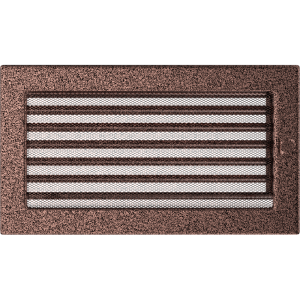 Kratka miedziana (malowana) 17x30cm z żaluzją