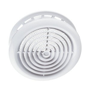 WP FMV 125 PF - kratka okrągła, fi 125mm, kolor biały