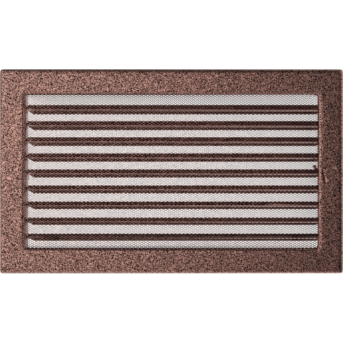 Kratka miedziana (malowana) 22x37cm z żaluzją