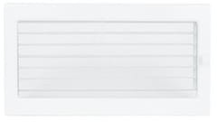 Kratka biała z żaluzją, 17x30cm