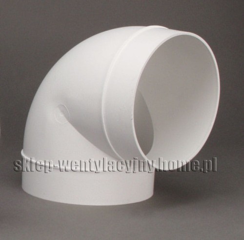 Kolano 90 stopni do kanałów okrągłych fi 125mm