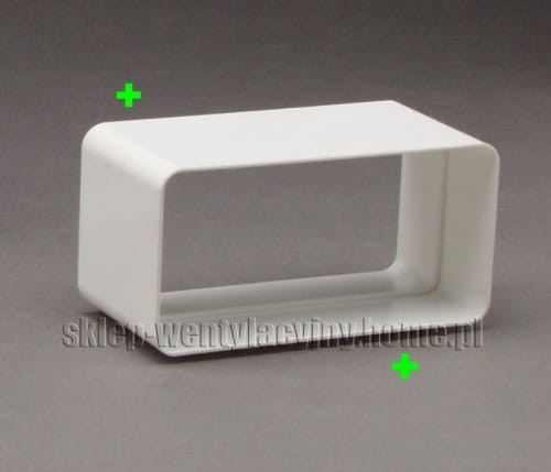 Art. 020 - Łącznik kanałów płaskich 110x55mm