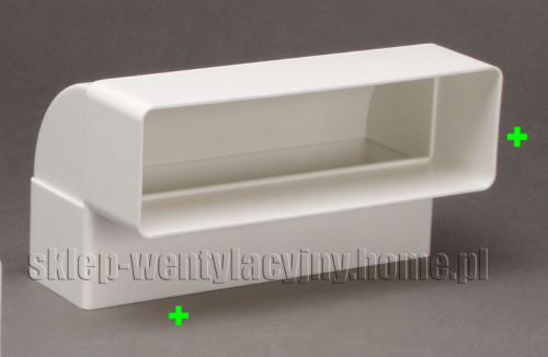 Art. 560 - Kolano pionowe 90 stopni, 204x60mm