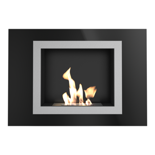 Biokominek OSCAR czarny z certyfikatem TÜV